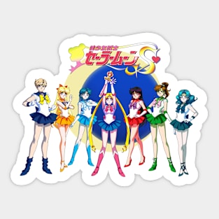 The whole team Sticker